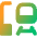 Train Station Icon from Core Gradient Set