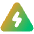Dangerous Zone Sign Icon from Core Gradient Set