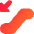 Escalator Down Icon from Core Gradient Set