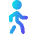 Figure Walking Icon from Core Gradient Set