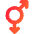 Gender Gay 2 Icon from Core Gradient Set