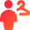 Locker Room Man Icon from Core Gradient Set