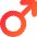 Man Symbol Icon from Core Gradient Set