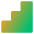 Stairs 1 Icon from Core Gradient Set