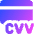Credit Card Cvv Icon from Core Gradient Set