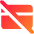 Credit Card Disable Icon from Core Gradient Set