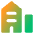 Building 2 Icon from Core Gradient Set