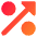 Discount Percent Increase Icon from Core Gradient Set