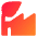 Factory Eco Icon from Core Gradient Set