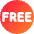 Tag Free Circle Icon from Core Gradient Set