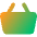 Shopping Basket 2 Icon from Core Gradient Set