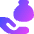 Bag Share Icon from Core Gradient Set