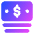 Bill Dollar 1 Icon from Core Gradient Set