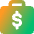 Briefcase Dollar Icon from Core Gradient Set