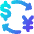 Cash Exchange Rate Icon from Core Gradient Set