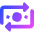 Money Transfer Icon from Core Gradient Set