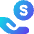 Share Coin Dollar Icon from Core Gradient Set