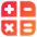 Calculator 2 Icon from Core Gradient Set