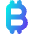 Bitcoin Icon from Core Gradient Set