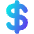 Dollar Icon from Core Gradient Set