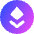 Ethereum Circle Icon from Core Gradient Set