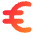 Euro Icon from Core Gradient Set