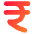 Rupee Icon from Core Gradient Set
