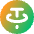 Tether Circle Icon from Core Gradient Set
