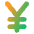 Yuan Yen Icon from Core Gradient Set