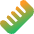 Comb Icon from Core Gradient Set