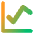 Graph Icon from Core Gradient Set