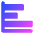 Graph Bar Horizontal Icon from Core Gradient Set