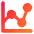 Graph Dot Icon from Core Gradient Set