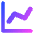 Graph Increase Icon from Core Gradient Set