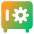 Safe Vault Icon from Core Gradient Set