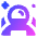 Astronaut Icon from Core Gradient Set