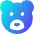 Bear Icon from Core Gradient Set