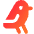 Bird Icon from Core Gradient Set