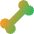 Bone Icon from Core Gradient Set