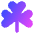Clover Icon from Core Gradient Set
