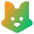Fox Icon from Core Gradient Set