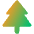 Pine Tree Icon from Core Gradient Set