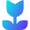 Potted Flower Tulip Icon from Core Gradient Set