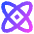 Atom Icon from Core Gradient Set