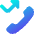Missed Call Icon from Core Gradient Set