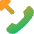 Outgoing Call Icon from Core Gradient Set
