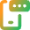 Phone Password Icon from Core Gradient Set