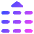Phone Numpad Up Icon from Core Gradient Set