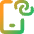 Phone Personal Hotspot Icon from Core Gradient Set