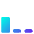 Signal Low Icon from Core Gradient Set